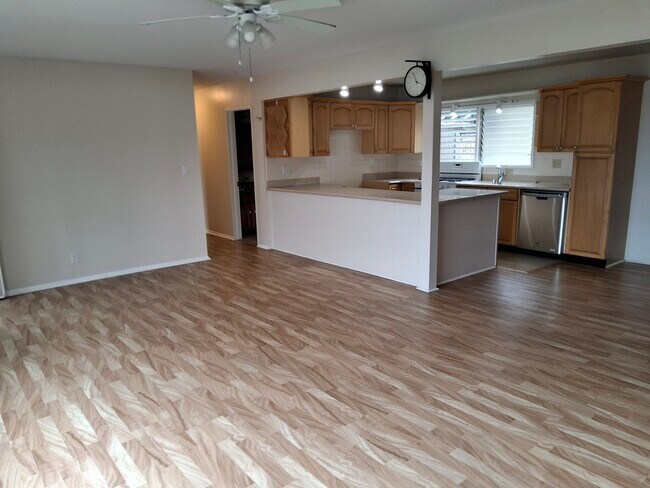 Kitchen from living area - 1375 Akalani Loop