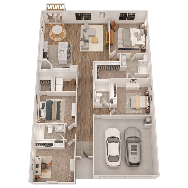 Floorplan - Westbridge Cove Rental Homes