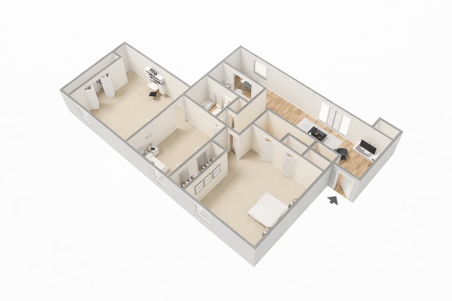 Floorplan - Pickwick Farms Apartments