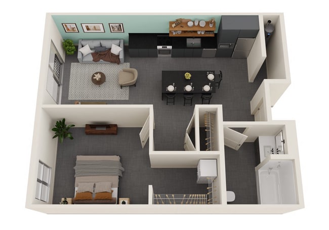 Floorplan - Dwell at 5th and Farmer