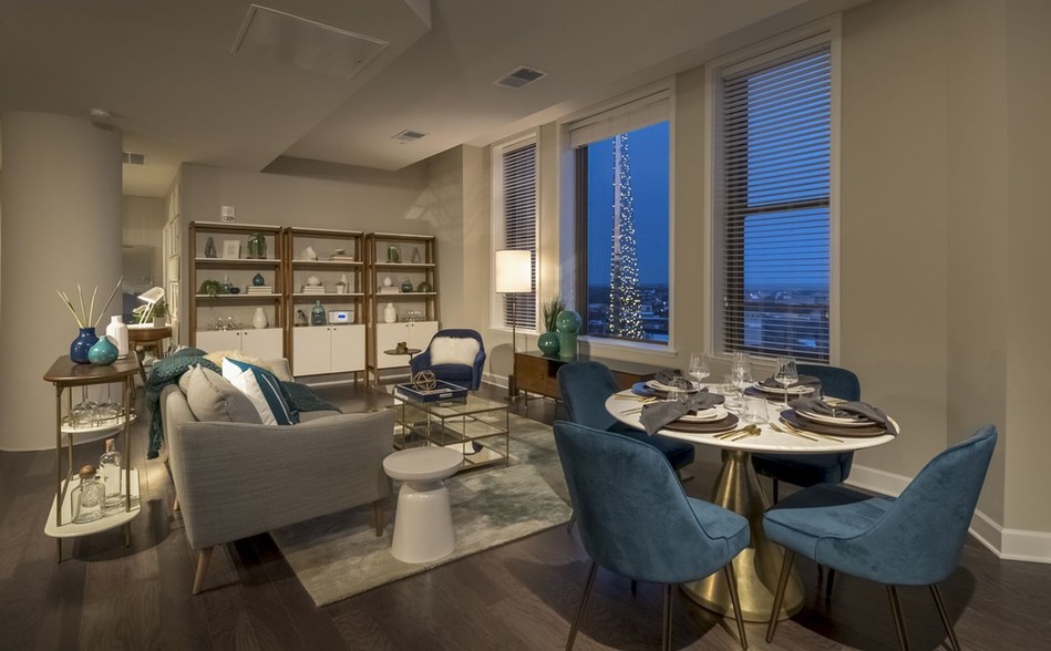 Open Concept Living Space - Spectra at Sibley Square