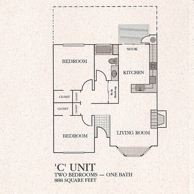 Floorplan - Myerwood Apartment Homes