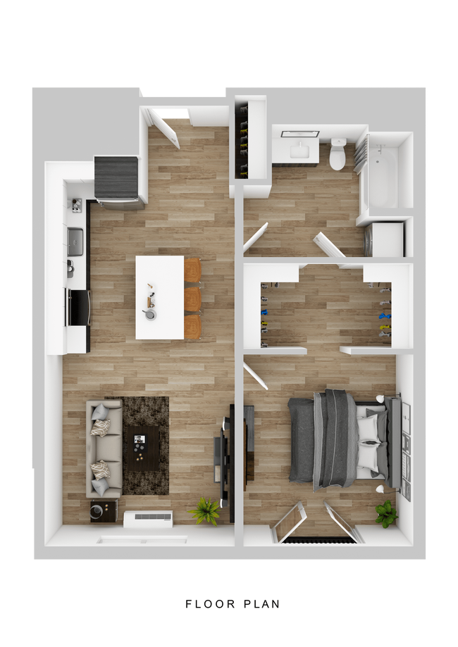 Floorplan - Hyas Point Apartments