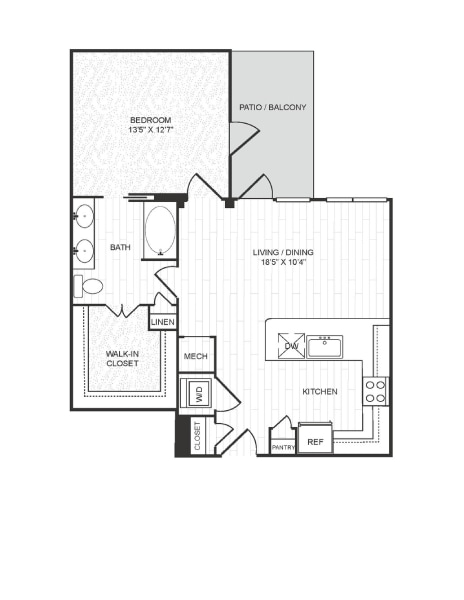 Floorplan - Moda Apartments