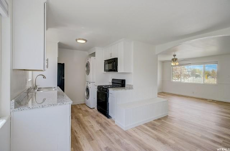 Upstairs Kitchen looking toward the front door - 776 E 400 N