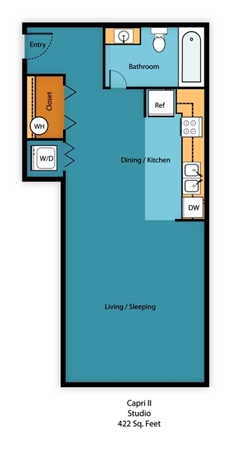 Floorplan - Villaggio Apartment Homes