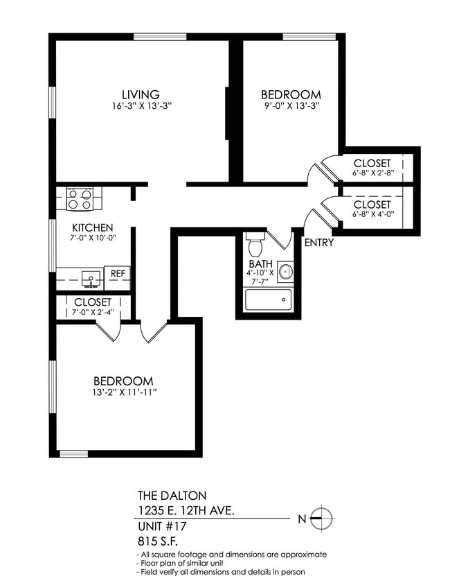 Floorplan - The Dalton