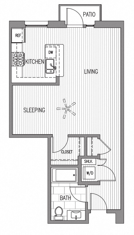 Floorplan - Instrata Little Italy