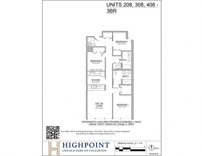 Floorplan - HIGHPOINT Lincoln Park on Fullerton