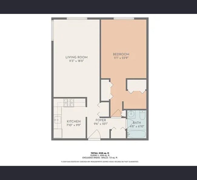 Floorplan - Crestview Apartments