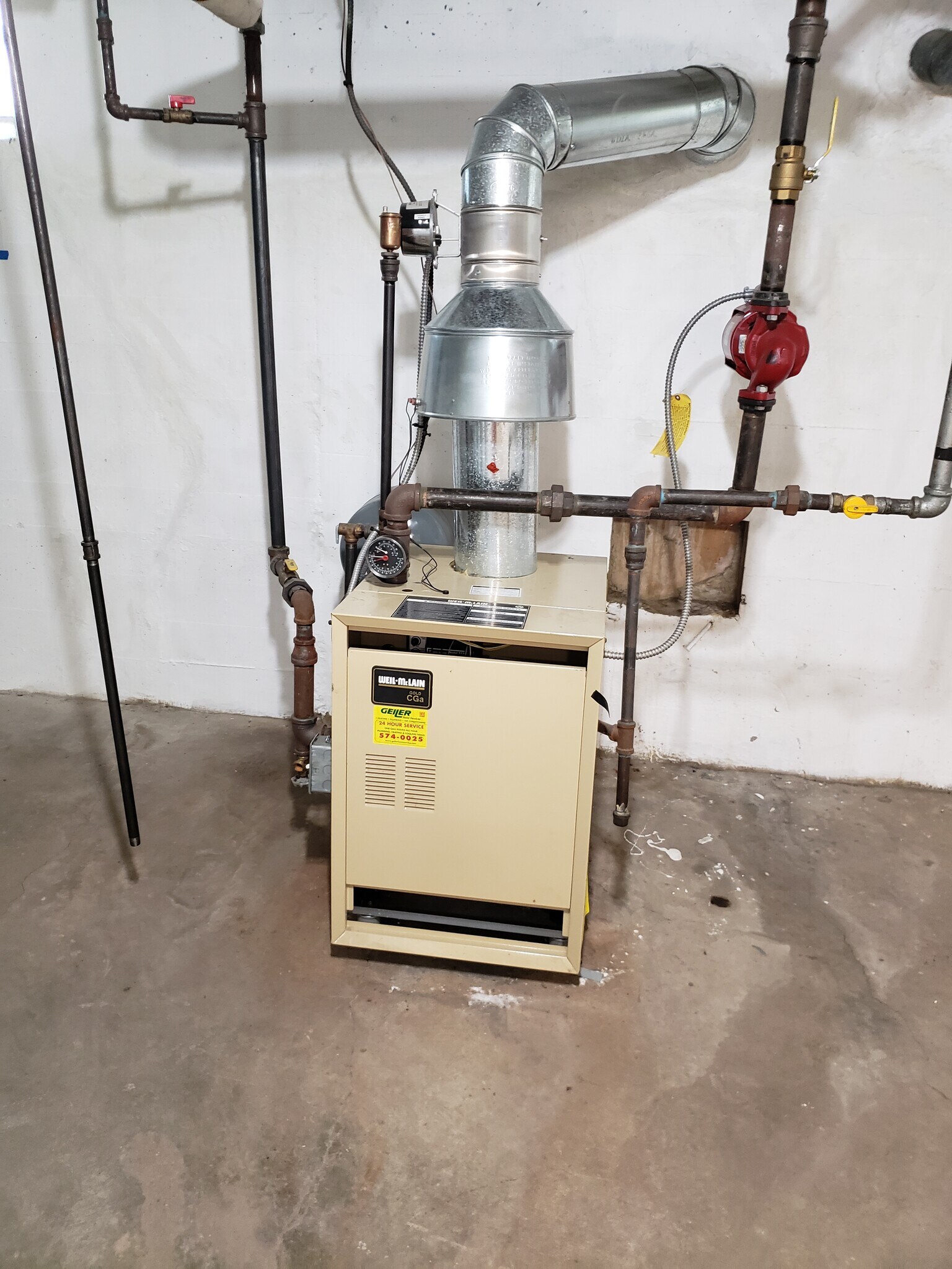 Newer Water Boiler-Central Heating - 4753 Rapid Run Rd