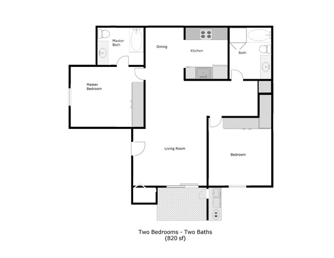 Floorplan - Country Glen Apartments