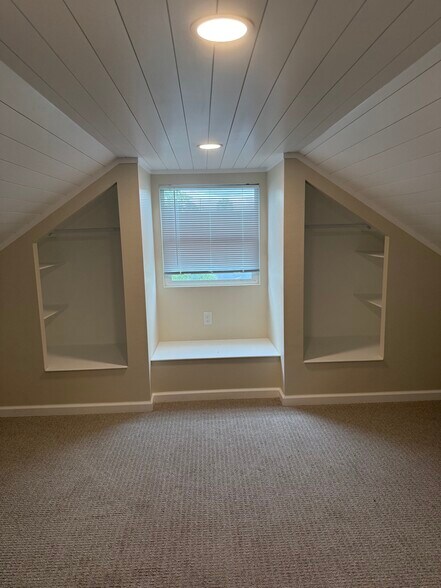 Upstairs bedroom closets. - 701 Oak Ave