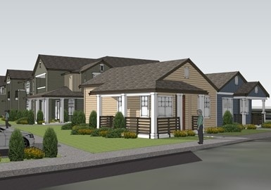 Rendering - Kottinger Gardens - Phase II