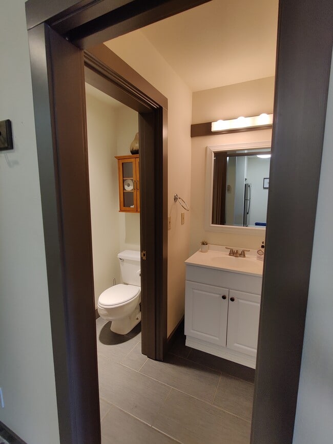 Main floor half bath - 18575 SW Century Dr