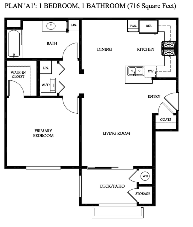 Floorplan - Avila Apartment Homes