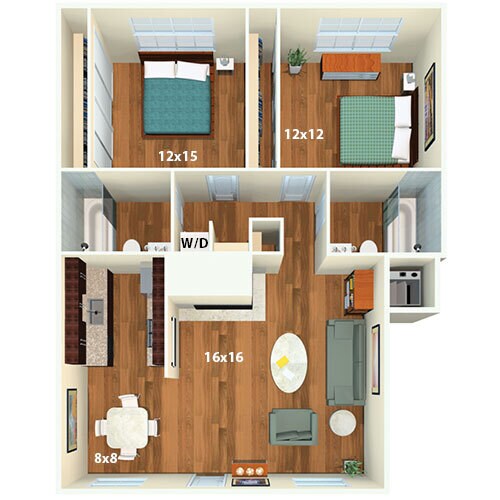 The Vail Floorplan - Boulder Creek