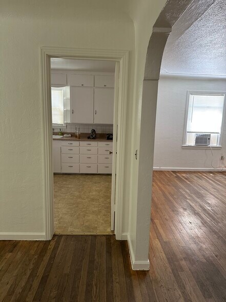 Picture from dining room of kitchen and living room - 2120 5th St