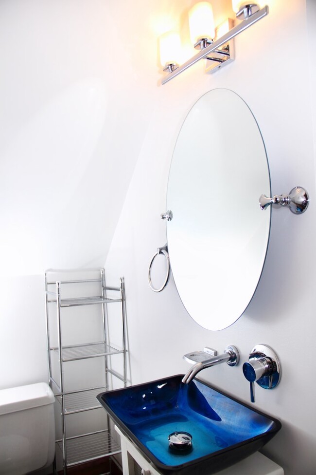 modern bathroom with shower - 2706-1A Buffalo Rd