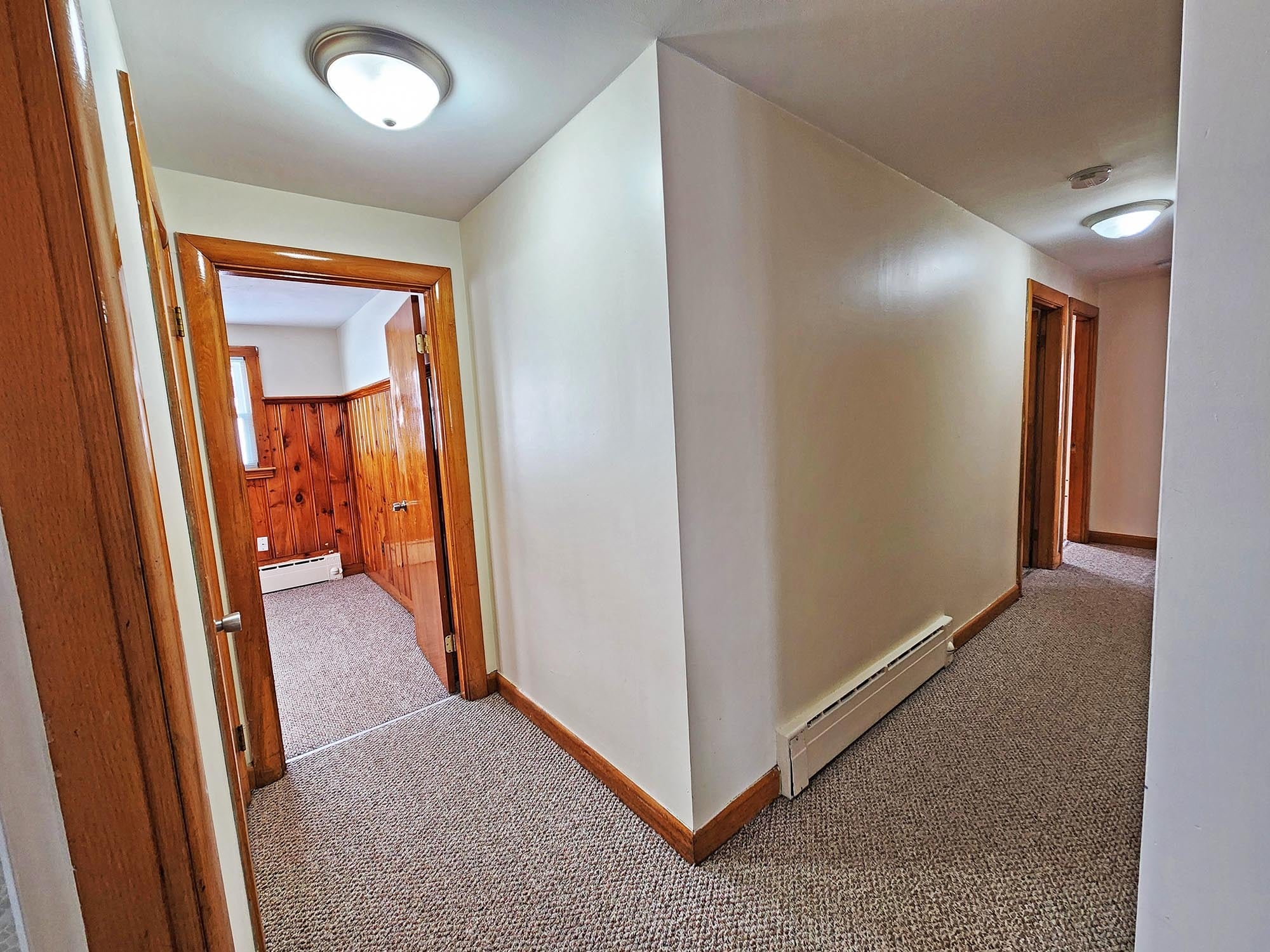 Hallway to all bedrooms and closets - 216 5th St