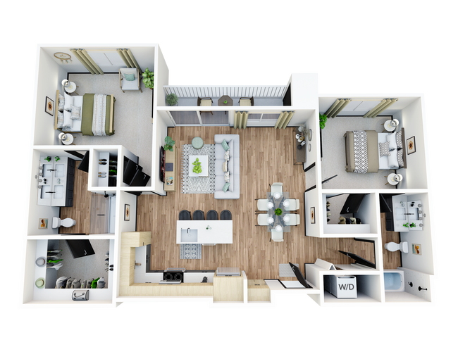 Floorplan - Banyan on Washington