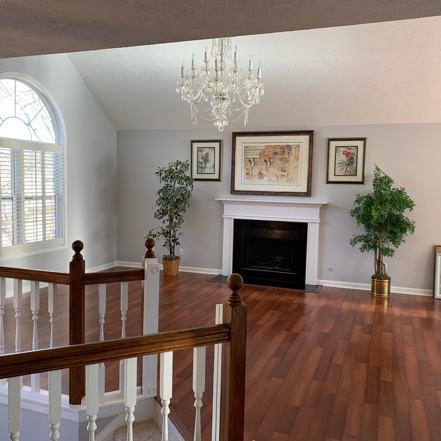 Living Room view from Hallway - 2391 Perch Ct SW