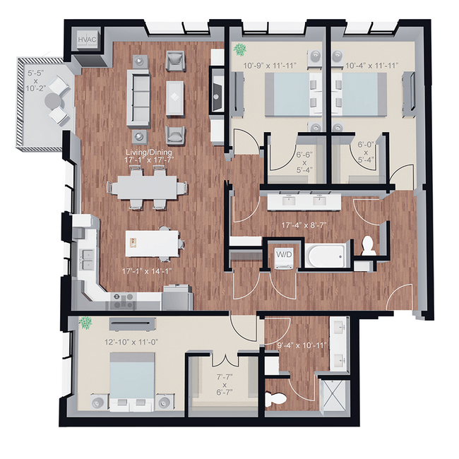 Floorplan - Birke