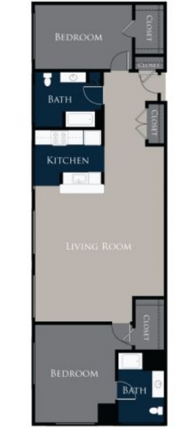 2BR/2BA - Manomet Place