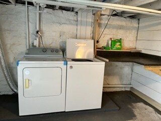 Basement laundry - 701 Portland Ave
