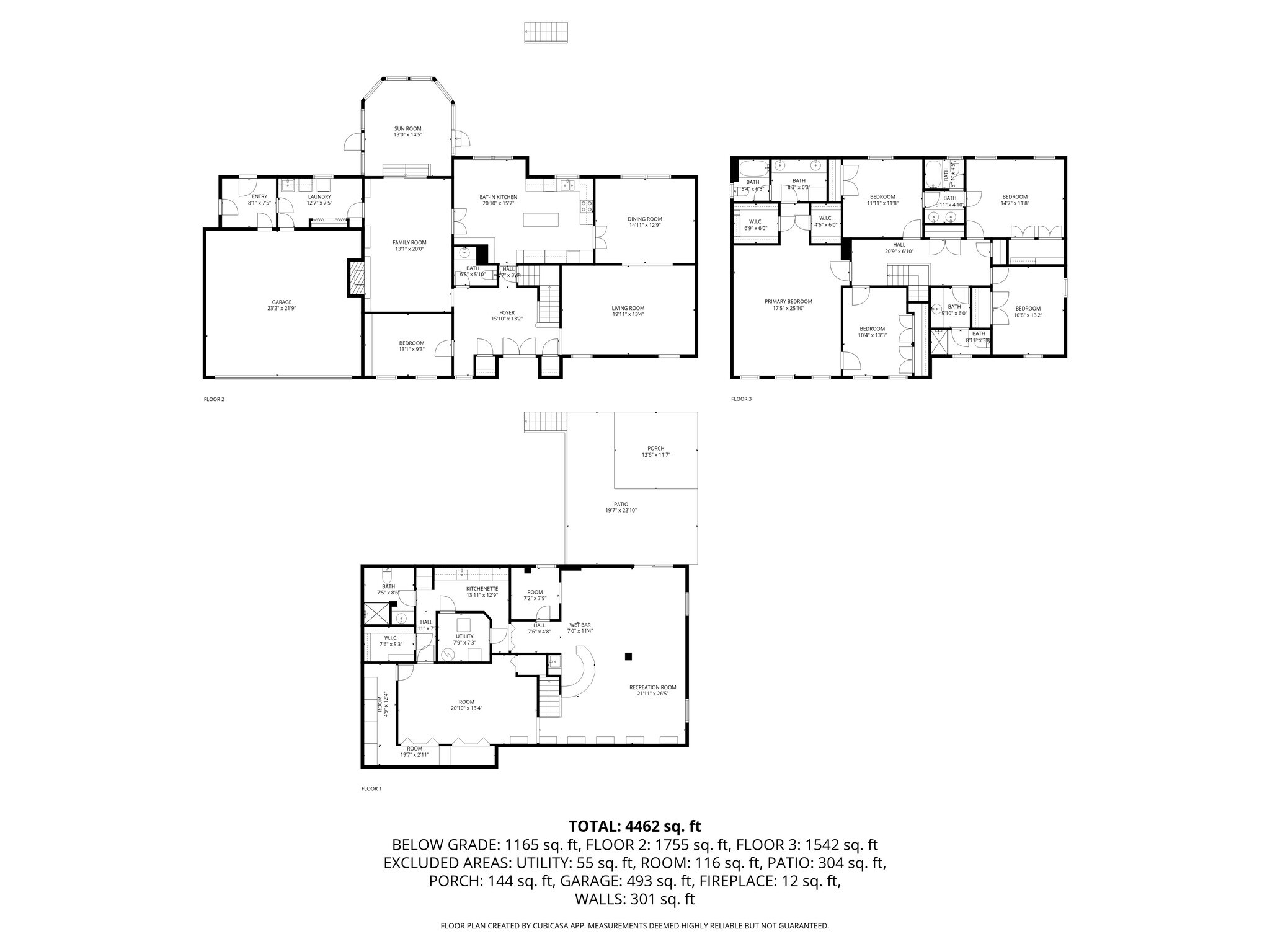 Whole house floor plan - 9 Snug Hill Ct