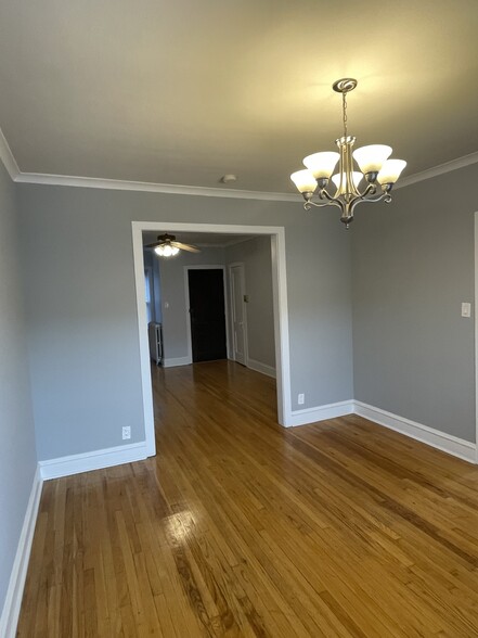 View from dining room to living room - 4700 Lawndale Ave