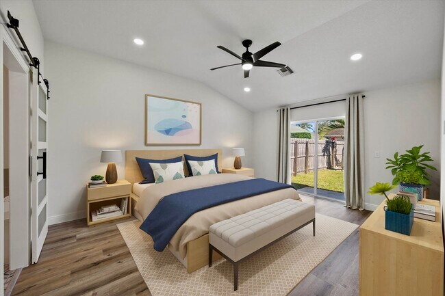 Primary bedroom sanctuary - 1610 Yachtman Pl