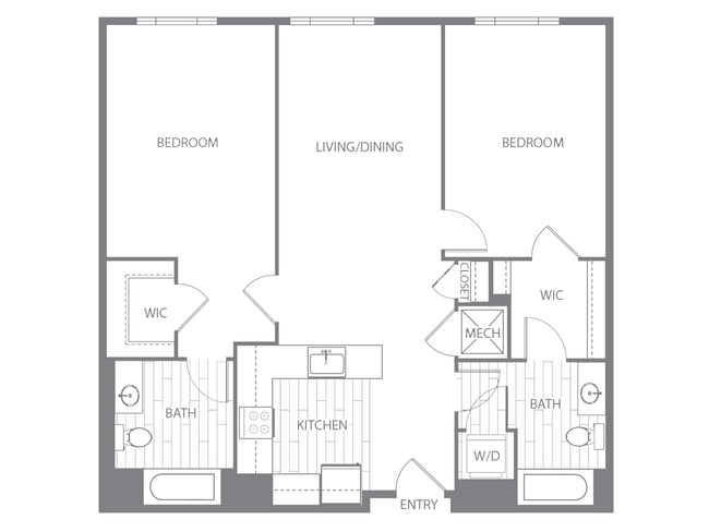 Floorplan - The Asher