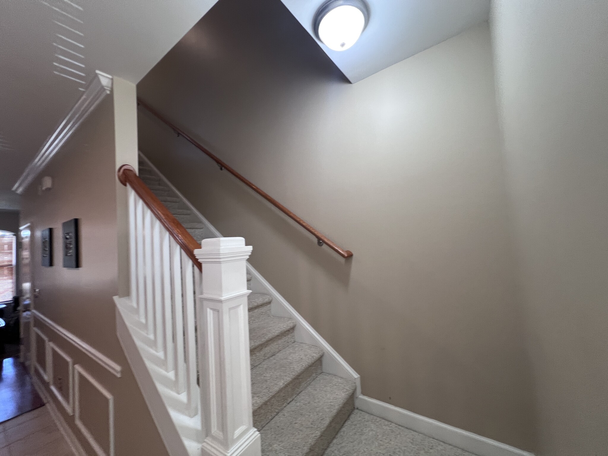 Stairs up to bedrooms - 981 B Hackler Street