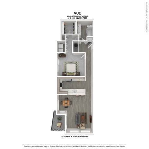 Floorplan - The Carillon Apartments