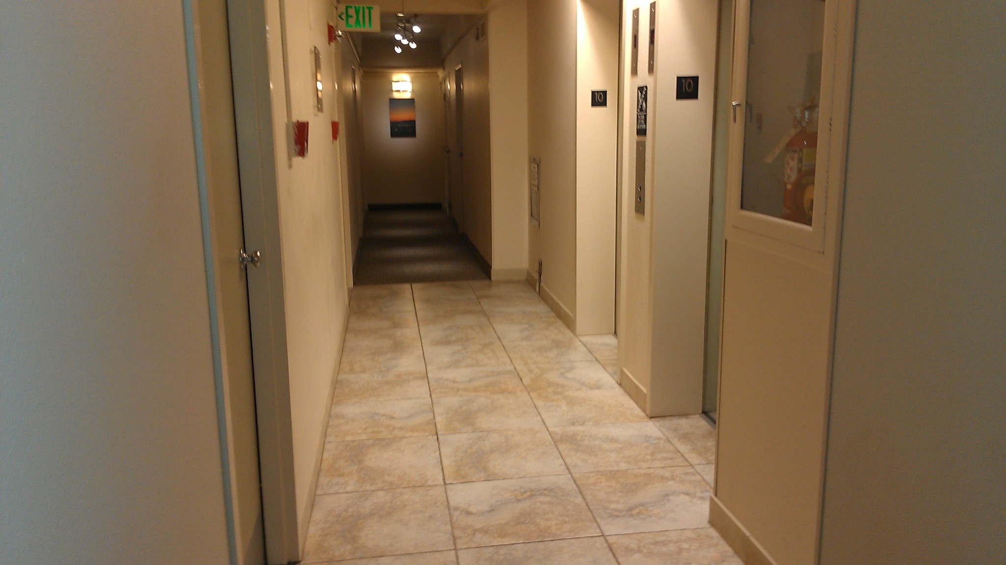 10th Floor Hall to elevators - 777 N Washington St