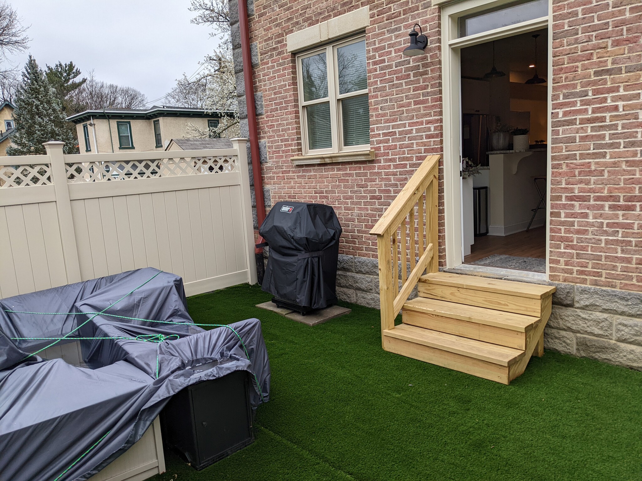Backyard - Private - 225 W Pastorius St