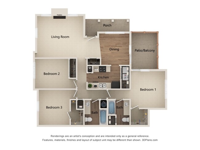 Floorplan - Littlestone Apartments