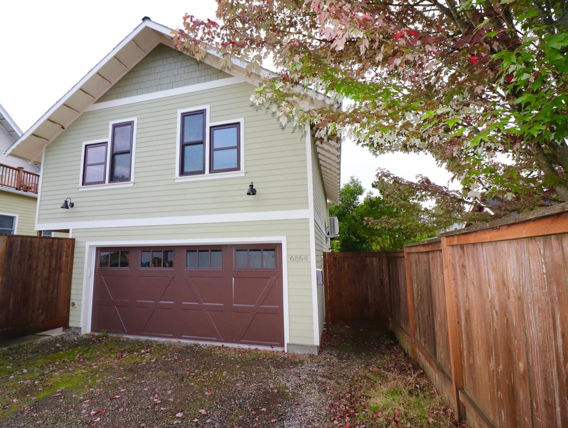 off street parking and private gate - 6864 Ne Oregon St