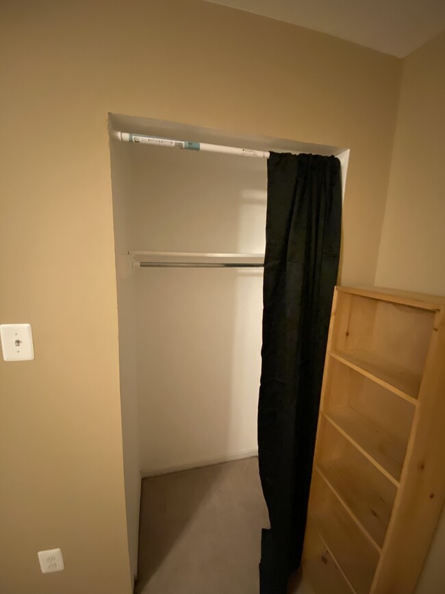 One regular size closet (other is much larger) - 8371 Stationhouse Ct