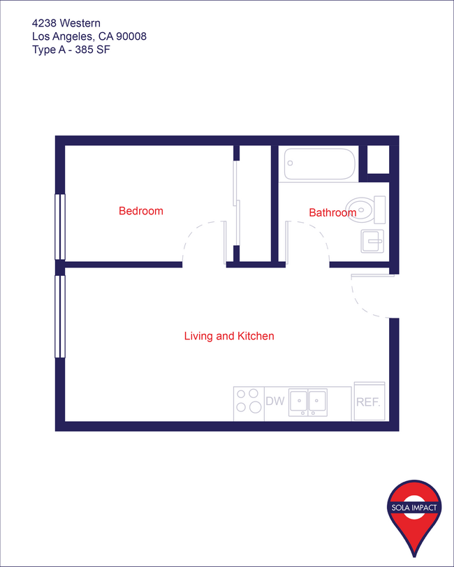 Floorplan - 4238 S. Western Ave