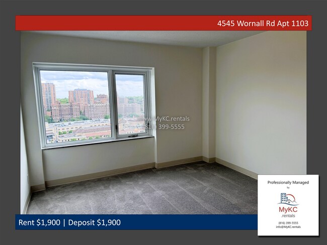 Building Photo - Upscale 2-Bedroom Corner Condo at Parkway Towers — Steps from the Plaza