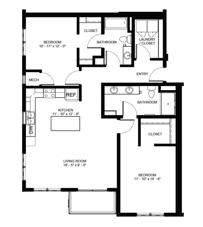 Floorplan - Grand35 Apartments - 55 Plus Active Adult