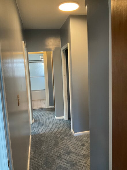 Apt 2 hallway to bath - 4137 Boyd Ave