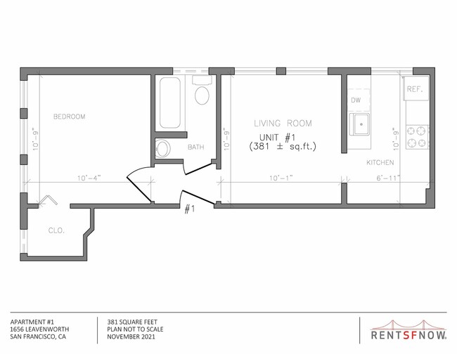 Floorplan - 1656 Leavenworth