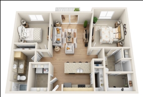 Floorplan - Sonata Apartments