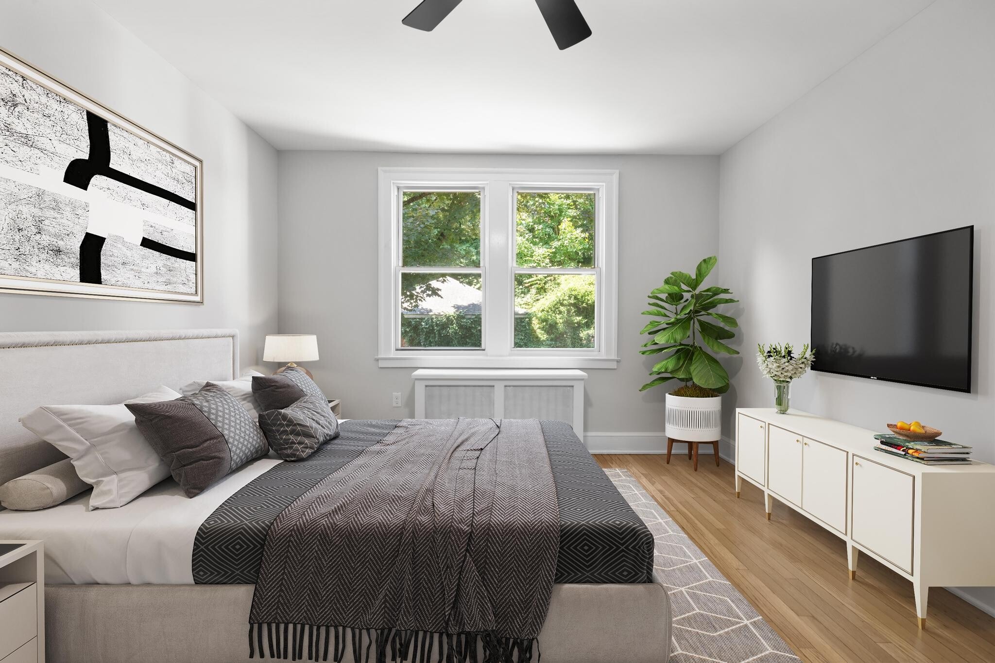 Bedroom 1 Staged - 1070 Whitney Ave