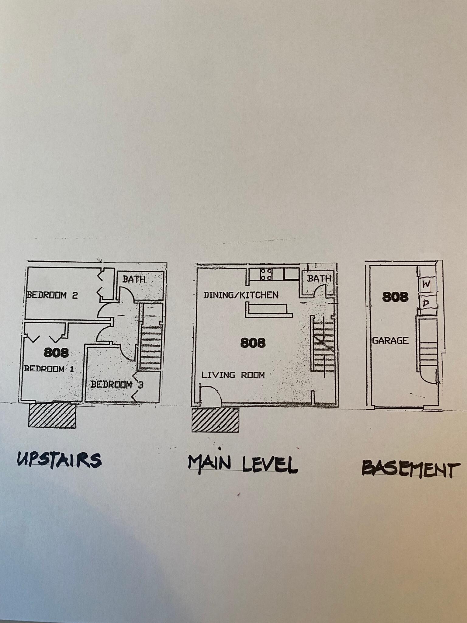 Floor Plans - 808 Southgate Dr