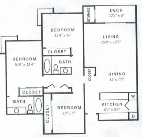 3BR/2BA - Mt Scott Commons