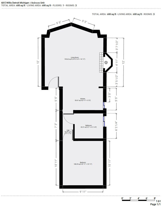 Floorplan - 68 E Willis St
